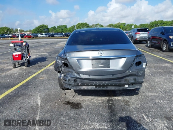 2017 Mercedes-Benz E with VIN WDDZF4JB4HA120585, listed as a IAAI auction lot 41912121 with 107,649 mi miles. Bid and sale history available at carsss.com. Image 6.