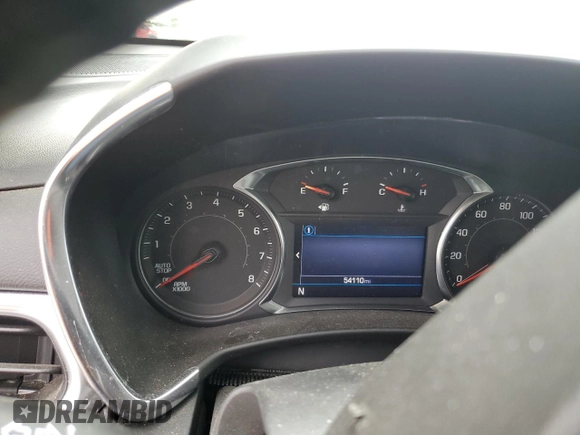 2021 Chevrolet Equinox LT z VIN 3GNAXUEV9ML371279, wystawiony jako Copart lot #55960005 z przebiegiem 54 110 mil mil oraz Szkoda całkowita • Salvage title. Historia ofert i sprzedaży dostępna na DreamBid. Obrazek 9.