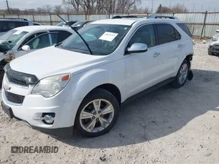2011 Chevrolet Equinox LTZ with VIN 2CNFLGE59B6332720, listed as a IAAI auction lot 41837453 with 160,164 mi miles and . Bid and sale history available at DreamBid. Image 2.