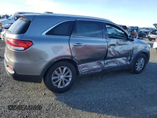 2016 Kia Sorento LX with VIN 5XYPG4A31GG058147, listed as a Copart auction lot 87418334 with Not Provided miles and Salvage Title. Bid and sale history available at DreamBid. Image 3.
