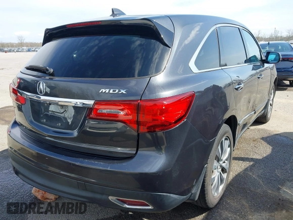 2014 Acura MDX Technology z VIN 5FRYD3H47EB007857, wystawiony jako IAAI lot #41732458 z przebiegiem 173 435 mil mil oraz . Historia ofert i sprzedaży dostępna na DreamBid. Obrazek 4.