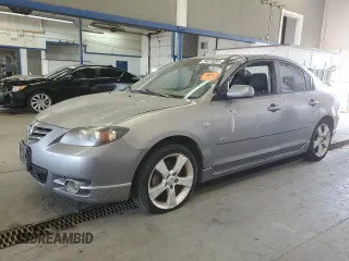2006 Mazda 3 s with VIN JM1BK324761530781, listed as a Copart auction lot 54879895 with 163,441 mi miles and Salvage Title. Bid and sale history available at DreamBid. Image 1.