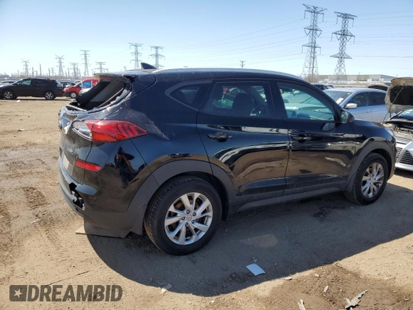 2019 Hyundai Tucson Value with VIN KM8J33A43KU888877, listed as a Copart auction lot 52191305 with 77,204 mi miles and Salvage title. Bid and sale history available at DreamBid. Image 3.