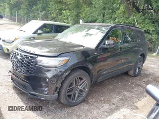 2025 Ford Explorer ST-Line with VIN 1FMUK8KH7SGB38511, listed as a IAAI auction lot 42846565 with 11,936 mi miles and . Bid and sale history available at DreamBid. Image 17.