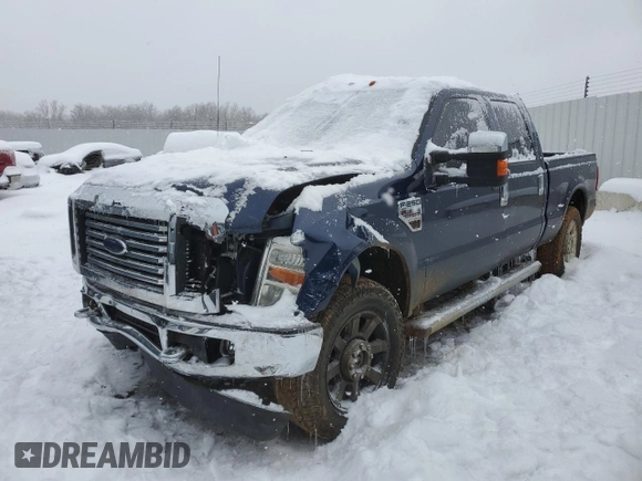 2010 Ford Super Duty F-250 SRW XL with VIN 1FTSW2BR8AEA22265, listed as a Copart auction lot 87000794 with 123,744 mi miles and Salvage Title. Bid and sale history available at carsss.com. Image 1.