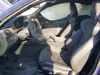 2019 BMW M4 CS with VIN WBS3S7C58KAC09387, listed as a Copart auction lot 73775254 with 27,185 mi miles and Salvage Title. Bid and sale history available at carsss.com. Image 7.
