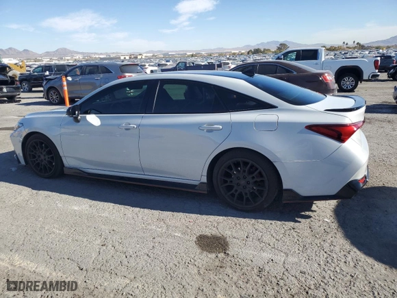 2021 Toyota Avalon TRD with VIN 4T1FZ1FB1MU061172, listed as a Copart auction lot 81058844 with 61,776 mi miles and Salvage Title. Bid and sale history available at carsss.com. Image 2.