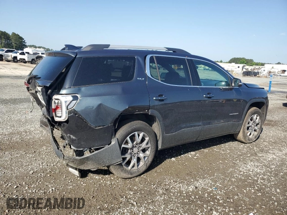 2020 GMC Acadia SLT with VIN 1GKKNUL45LZ162260, listed as a Copart auction lot 57959905 with Not provided miles and Salvage title. Bid and sale history available at DreamBid. Image 3.