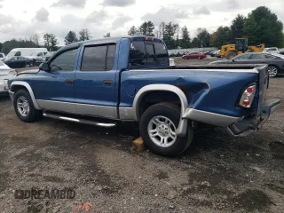 2003 Dodge Dakota SLT with VIN 1D7HL48X93S367092, listed as a Copart auction lot 71961274 with 160,709 mi miles and Salvage Title. Bid and sale history available at carsss.com. Image 2.