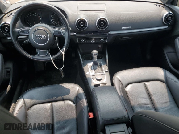 2016 Audi A3 2.0T Premium with VIN WAUB8GFF1G1053961, listed as a Copart auction lot 52913583 with 130,061 mi miles. Bid and sale history available at carsss.com. Image 8.