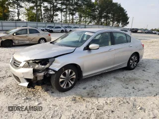 2013 Honda Accord LX z VIN 1HGCR2F30DA139269, wystawiony jako Copart lot #52858595 z przebiegiem 123 384 mil mil oraz Szkoda całkowita • Salvage title. Historia ofert i sprzedaży dostępna na DreamBid. Obrazek 1.