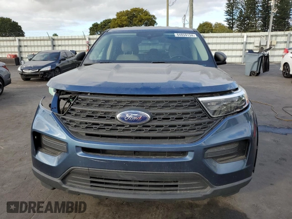 2020 Ford Explorer with VIN 1FMSK7BHXLGB12519, listed as a Copart auction lot 84859134 with 138,348 mi miles and Non Repairable. Bid and sale history available at carsss.com. Image 5.