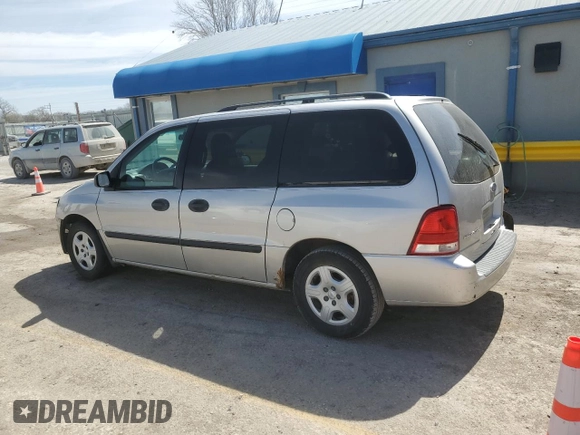 2005 Ford Freestar SE с VIN 2FMZA51655BA55923, выставлен на аукционе Copart как лот 50077735 с пробегом Не указан миль и Списание • Salvage title. История ставок и продаж доступна на DreamBid. Изображение 2.