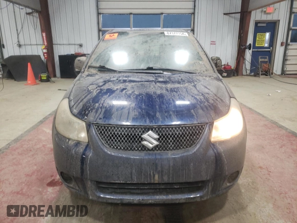 2011 Suzuki SX4 LE with VIN JS2YC5A20B6304734, listed as a Copart auction lot 87377154 with 190,761 mi miles and Salvage Title. Bid and sale history available at carsss.com. Image 5.