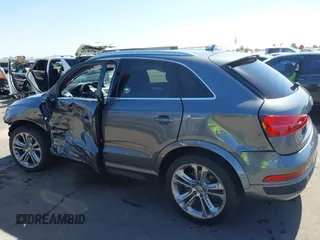 2017 Audi Q3 with VIN WA1FCCFS0HR003509, listed as a IAAI auction lot 42276383 with 44,061 mi miles and . Bid and sale history available at DreamBid. Image 6.