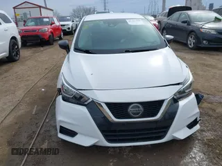 2020 Nissan Versa S with VIN 3N1CN8DV4LL918072, listed as a IAAI auction lot 41705531 with 82,458 mi miles. Bid and sale history available at carsss.com. Image 12.