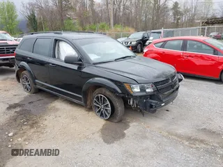 2018 Dodge Journey SE with VIN 3C4PDCAB8JT448530, listed as a IAAI auction lot 41942261 with 86,055 mi miles and . Bid and sale history available at carsss.com. Image 1.