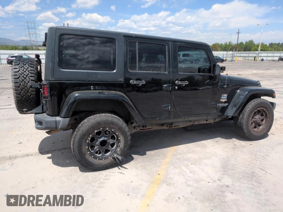 2012 Jeep Wrangler Unlimited Sahara z VIN 1C4HJWEG1CL168435, wystawiony jako Copart lot #58431615 z przebiegiem 120 364 mil mil oraz Szkoda całkowita • Salvage title. Historia ofert i sprzedaży dostępna na DreamBid. Obrazek 3.