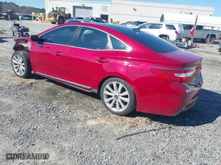 2016 Hyundai Azera Limited with VIN KMHFH4JG4GA508154, listed as a IAAI auction lot 41585151 with 83,186 mi miles. Bid and sale history available at carsss.com. Image 3.