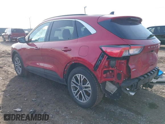 2021 Ford Escape SEL with VIN 1FMCU9H97MUA17834, listed as a IAAI auction lot 41754431 with 47,726 mi miles and . Bid and sale history available at DreamBid. Image 3.