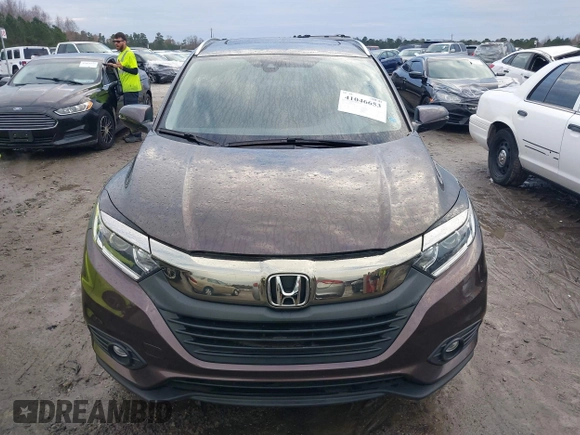 2022 Honda HR-V EX with VIN 3CZRU6H53NM716534, listed as a IAAI auction lot 41046653 with 21,533 mi miles. Bid and sale history available at carsss.com. Image 12.