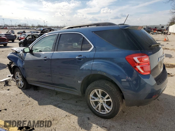 2017 Chevrolet Equinox LT with VIN 2GNALCEK9H6149816, listed as a Copart auction lot 50624095 with 135,564 mi miles and Salvage Title. Bid and sale history available at carsss.com. Image 2.