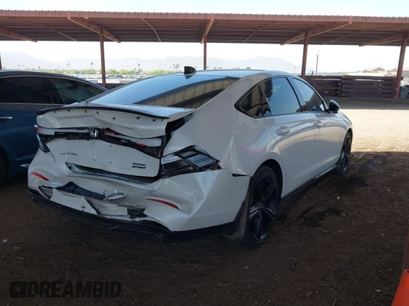 2024 Honda Accord Sport-L with VIN 1HGCY2F7XRA062083, listed as a IAAI auction lot 42268599 with 16,794 mi miles and . Bid and sale history available at DreamBid. Image 4.