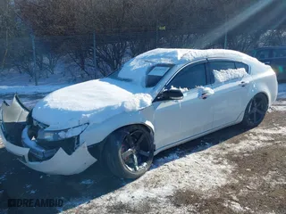 2012 Acura TL Tech Auto with VIN 19UUA9F5XCA001386, listed as a IAAI auction lot 41378240 with 123819 miles. Bid and sale history available at carsss.com. Image 18.