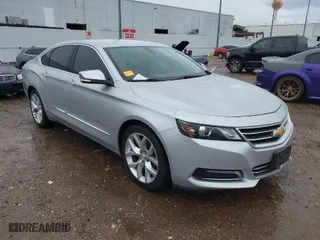 2018 Chevrolet Impala Premier with VIN 2G1125S37J9134247, listed as a IAAI auction lot 41542607 with 118,809 mi miles. Bid and sale history available at carsss.com. Image 1.
