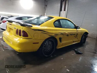 1998 Ford Mustang GT z VIN 1FAFP42X3WF207288, wystawiony jako Copart lot #45158425 z przebiegiem 165 311 mil mil oraz Szkoda całkowita • Salvage title. Historia ofert i sprzedaży dostępna na DreamBid. Obrazek 3.