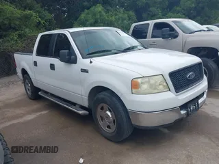 2005 Ford F-150 XLT with VIN 1FTPW12565FB05500, listed as a IAAI auction lot 42667501 with 198,383 mi miles and . Bid and sale history available at DreamBid. Image 1.