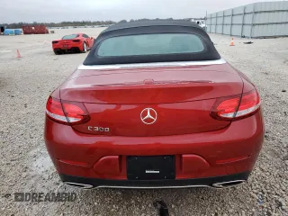 2018 Mercedes-Benz C 300 with VIN WDDWK4JB3JF720831, listed as a Copart auction lot 77084554 with Not Provided miles and Non Repairable. Bid and sale history available at DreamBid. Image 6.