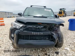 2019 Toyota 4Runner SR5 with VIN JTEBU5JR6K5721383, listed as a Copart auction lot 59556525 with 82,108 mi miles and Salvage title. Bid and sale history available at DreamBid. Image 5.