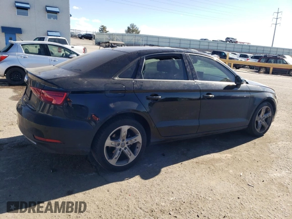 2018 Audi A3 Sedan Premium with VIN WAUAUGFF4J1080439, listed as a Copart auction lot 79664063 with 62,201 mi miles. Bid and sale history available at carsss.com. Image 3.