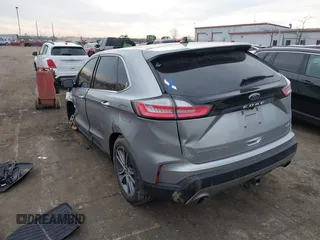 2021 Ford Edge Titanium z VIN 2FMPK4K94MBA32297, wystawiony jako IAAI lot #41834740 z przebiegiem 45 908 mil mil oraz . Historia ofert i sprzedaży dostępna na DreamBid. Obrazek 3.