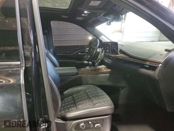 2021 Cadillac Escalade Sport Platinum with VIN 1GYS4GKL7MR338004, listed as a Copart auction lot 44308885 with 40,531 mi miles and Salvage title. Bid and sale history available at DreamBid. Image 13.