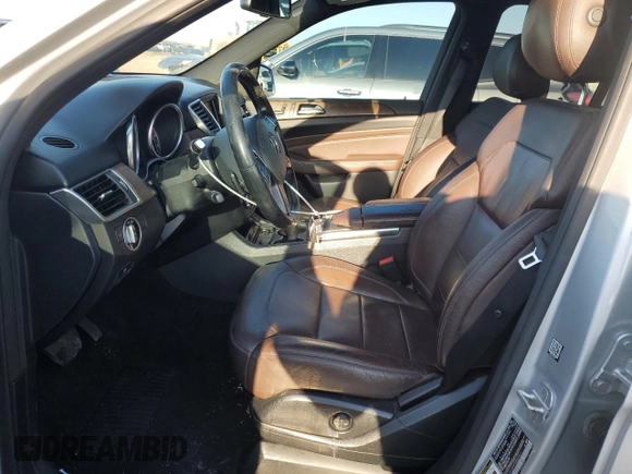 2015 Mercedes-Benz M ML 350 with VIN 4JGDA5JB4FA565961, listed as a Copart auction lot 45344375 with 123,323 mi miles and Salvage Title. Bid and sale history available at carsss.com. Image 7.