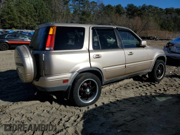 2000 Honda CR-V SE with VIN JHLRD1877YC048496, listed as a Copart auction lot 83595874 with 114,099 mi miles and Salvage Title. Bid and sale history available at carsss.com. Image 3.