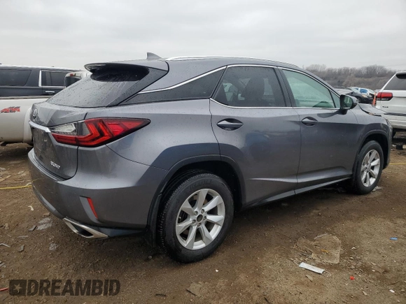 2016 Lexus RX 350 with VIN 2T2BZMCA5GC009122, listed as a Copart auction lot 52448045 with 122,781 mi miles and Salvage Title. Bid and sale history available at DreamBid. Image 3.