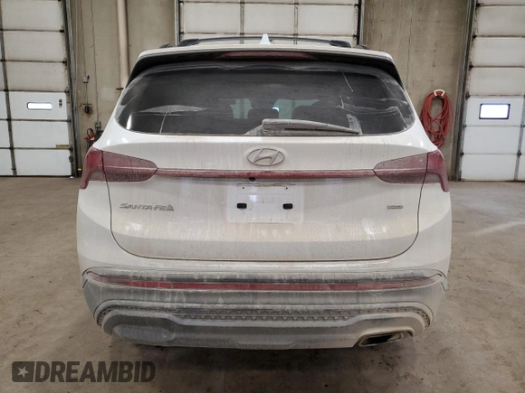 2022 Hyundai Santa Fe XRT with VIN 5NMS6DAJXNH412066, listed as a Copart auction lot 44907245 with 66,140 mi miles and Salvage Title. Bid and sale history available at carsss.com. Image 6.