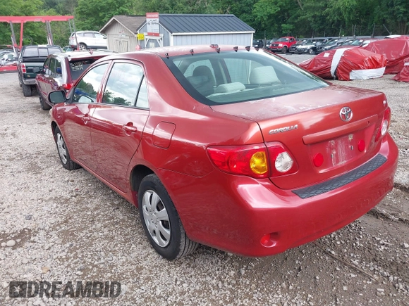 2010 Toyota Corolla with VIN JTDBU4EE5A9100357, listed as a IAAI auction lot 42535856 with 110,423 mi miles and . Bid and sale history available at DreamBid. Image 3.