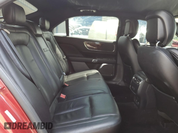 2017 Lincoln Continental Select with VIN 1LN6L9TK0H5629559, listed as a Copart auction lot 61366205 with 69,409 mi miles and Salvage title. Bid and sale history available at DreamBid. Image 10.