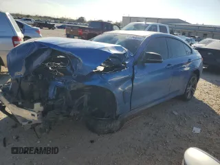 2015 BMW 4 Series 435i xDrive with VIN WBA4B3C56FGV48845, listed as a Copart auction lot 86089704 with 54,626 mi miles and Salvage Title. Bid and sale history available at DreamBid. Image 1.