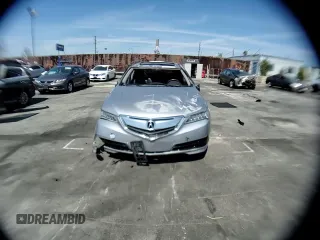 2017 Acura TLX with VIN 19UUB1F36HA006136, listed as a Copart auction lot 50255495 with 76,921 mi miles and Salvage Title. Bid and sale history available at carsss.com. Image 10.
