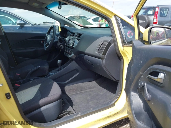 2016 Kia Rio LX with VIN KNADM4A30G6681920, listed as a IAAI auction lot 41770771 with 119,089 mi miles. Bid and sale history available at carsss.com. Image 5.