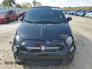 2012 FIAT 500 Pop with VIN 3C3CFFDR0CT340400, listed as a Copart auction lot 48891225 with 59,038 mi miles and Salvage title. Bid and sale history available at DreamBid. Image 5.