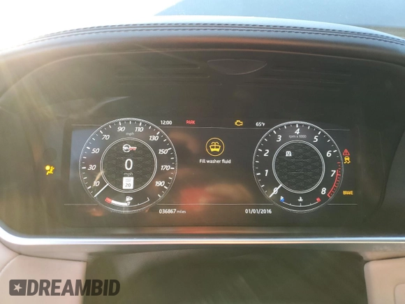 2021 Land Rover Range Rover Sport SVR with VIN SALWZ2RE5MA780919, listed as a Copart auction lot 84604744 with 36,867 mi miles and Salvage Title. Bid and sale history available at DreamBid. Image 9.