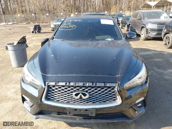2021 Infiniti Q50 3.0t PURE with VIN JN1EV7AR7MM755337, listed as a IAAI auction lot 41391964 with NaN miles. Bid and sale history available at carsss.com. Image 12.