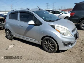 2013 Chevrolet Spark LT with VIN KL8CF6S99DC613354, listed as a Copart auction lot 52751755 with 88,072 mi miles and Salvage Title. Bid and sale history available at DreamBid. Image 4.