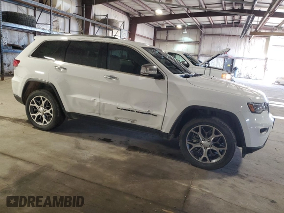 2022 Jeep Grand Cherokee Limited with VIN 1C4RJFBG0NC139830, listed as a Copart auction lot 49553685 with 34,470 mi miles and Salvage title. Bid and sale history available at DreamBid. Image 4.